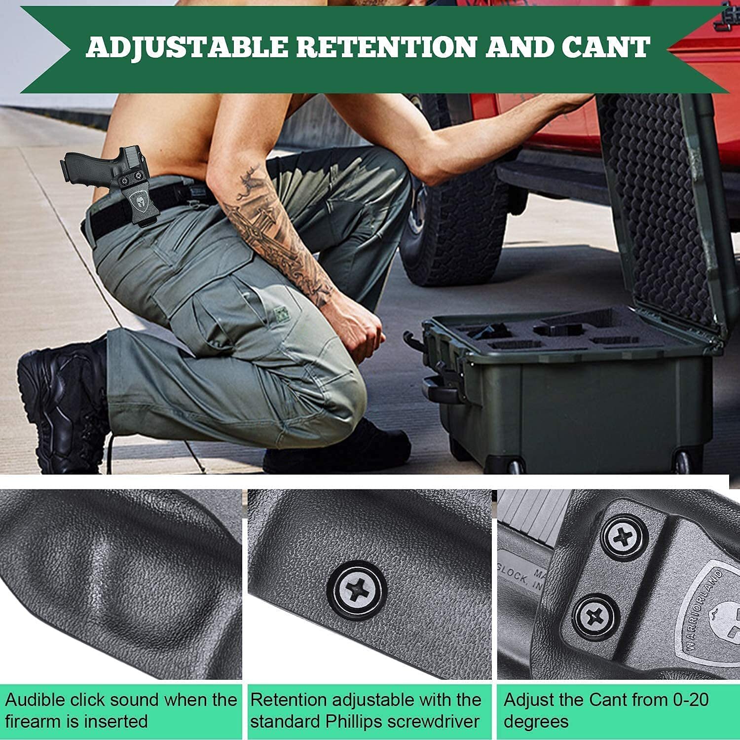 IWB KYDEX Holsters Fit Sig Sauer P365/P365 SAS/P365X/Sig Sauer P365XL Pistol