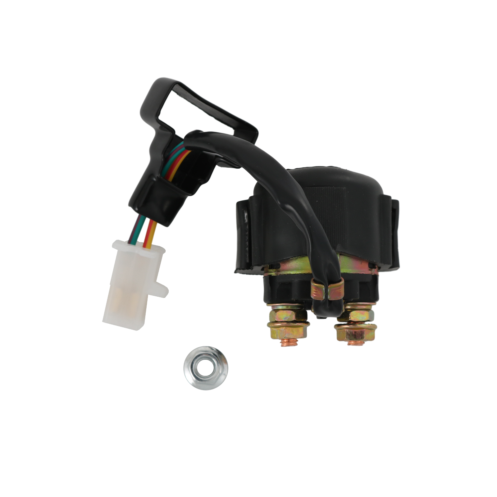 Starter W/ Relay Solenoid For Honda Fourtrax 300 TRX300 TRX300FW 2X4 4X4 1988-00