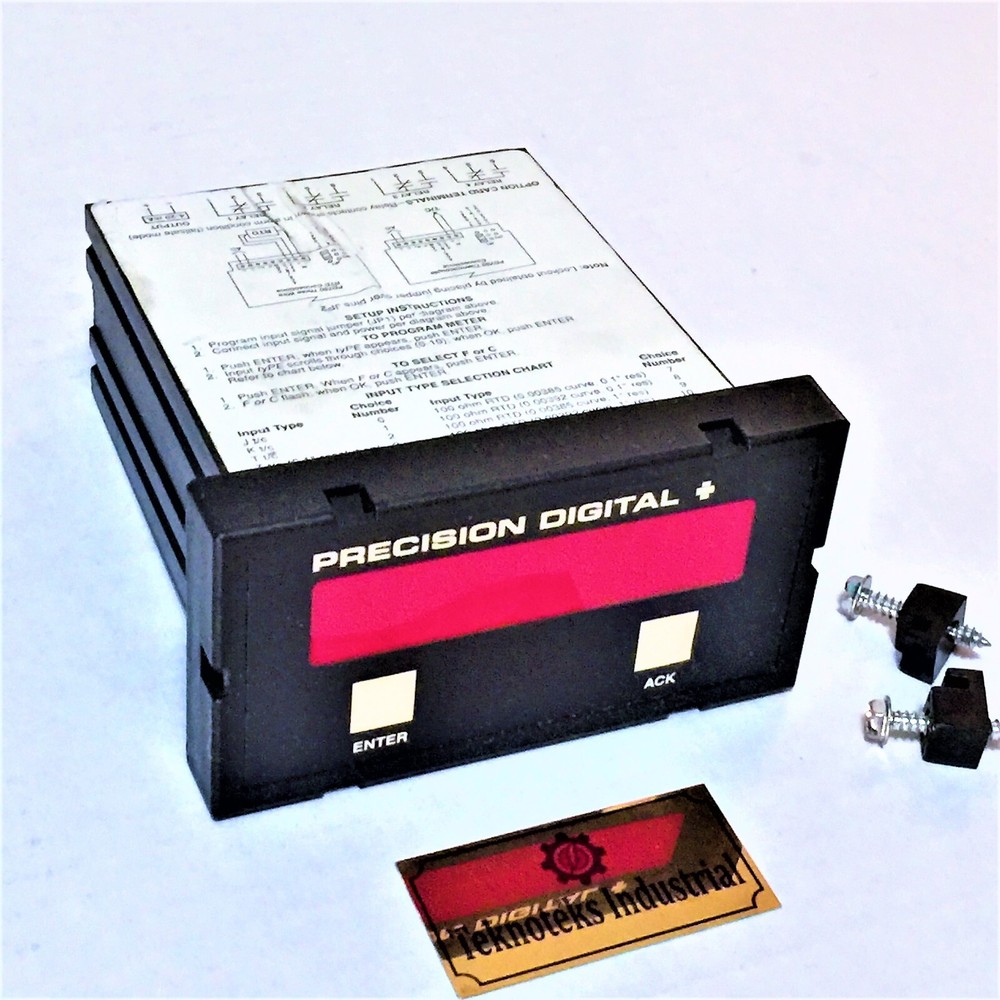 PRECISION DIGITAL  PD750-3-N  UNIVERSAL TEMPERATURE METER 115 VAC