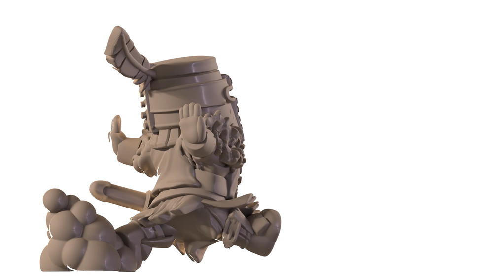 Capsule Chibi - Sunny Knight (Running)