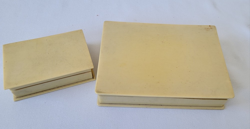 Two Bakelite Boxes