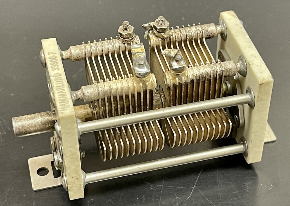 Vintage Hammarlund 33800-7 Variable Capacitor