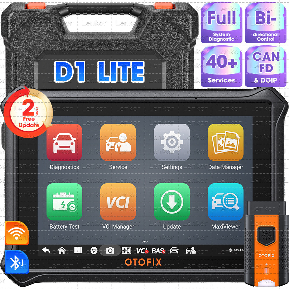 2025 OTOFIX D1 Lite Bidirectional Full System Diagnostic Tool Key Coding Scanner