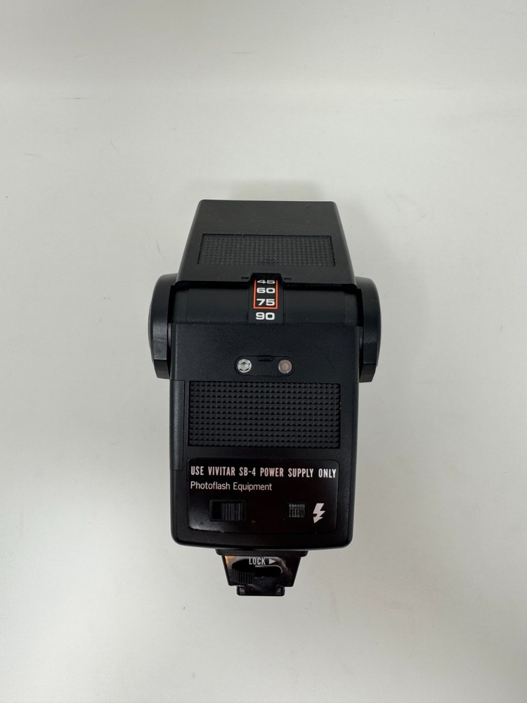 Vivitar 283 35mm Automatic Electronic Camera Flash Thyristor Untested