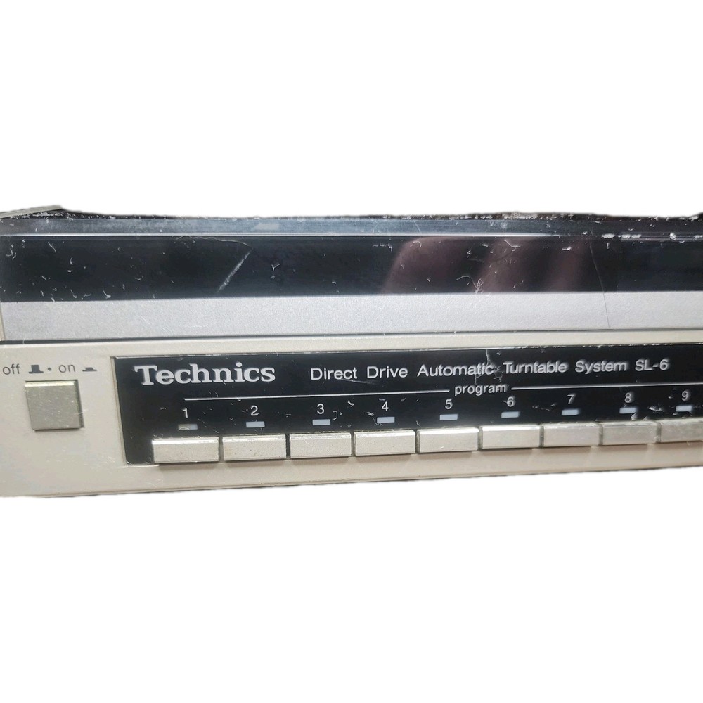 Technics SL-6 Linear Tracking Turntable Fully Automatic Direct Drive - Tested