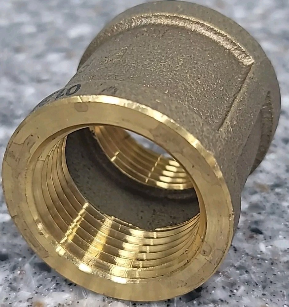 BRASS 1" FNPT BRASS COUPLING