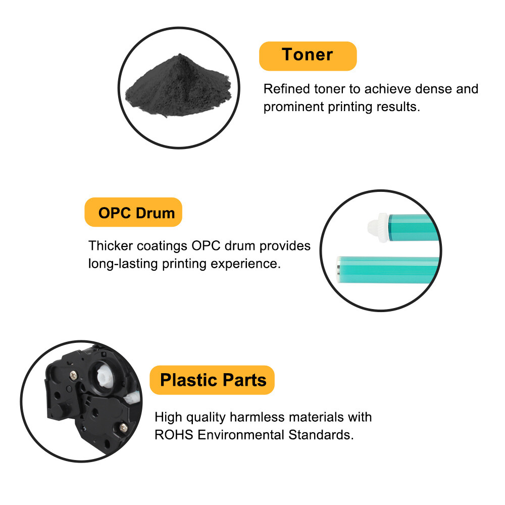 TN760 Toner DR730 Drum Cartridge for Brother MFC-L2690DW MFC-L2710DW L2550DW Lot