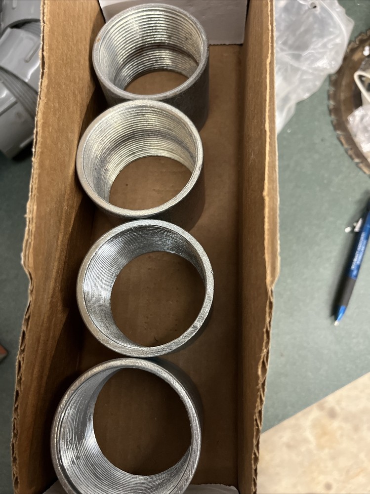 2” ec threaded coupling 2 In. (4 Ct)