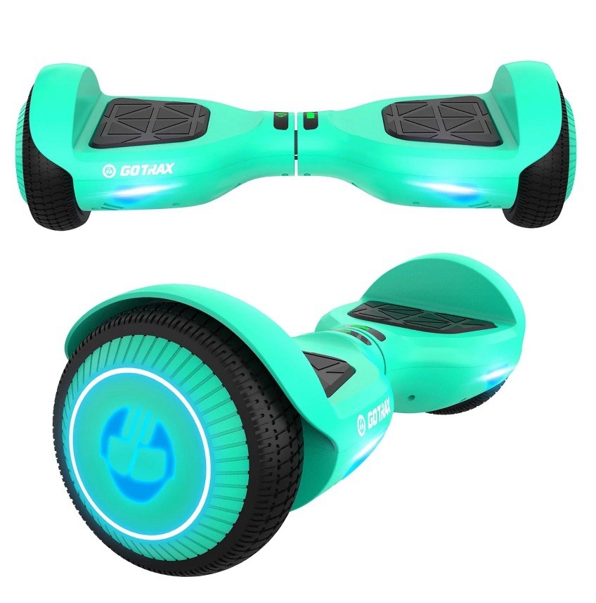 Gotrax Edge Self-Balancing Hoverboard – TEAL – OPEN BOX NEW
