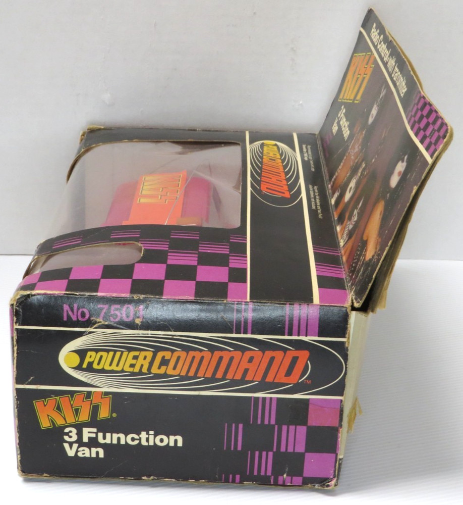 KISS AHI REMOTE CONTROL VAN - WORKS SEE VIDEO! AUCOIN 1979