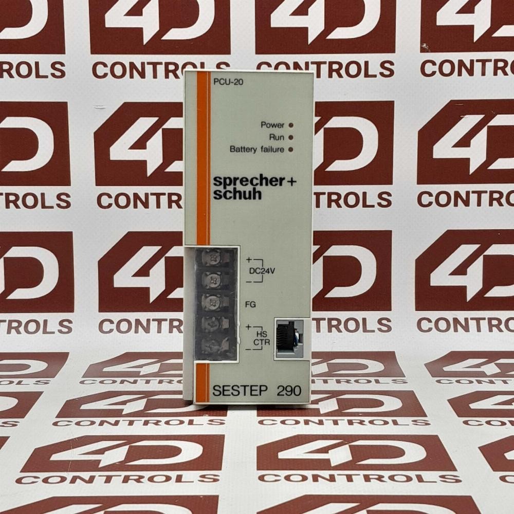 PCU-20 | Sprecher + Schuh | Soft Starter, CPU Module, 24VDC, Used