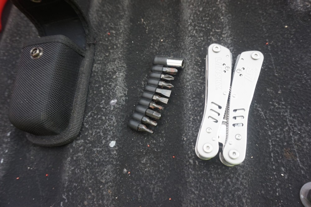 Lansky 20 Function Multi-Tool + 10 Socket Bit Set, Stainless Steel #LMT100B