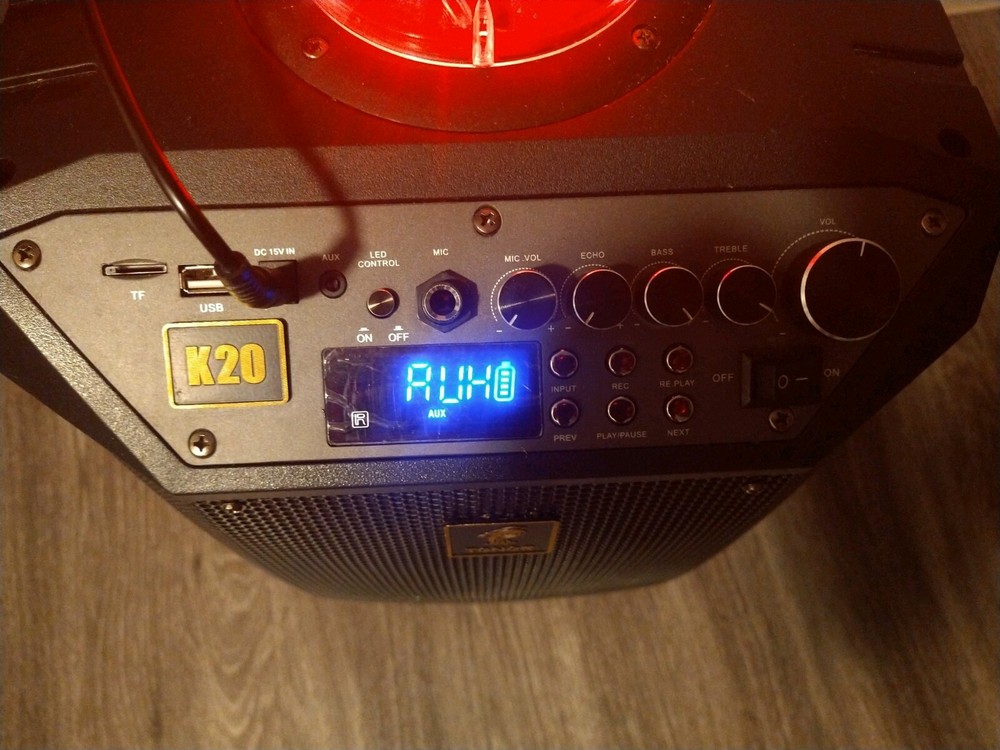 Tonor Bluetooth Wireless Karaoke Microphone (with Disco Ball)