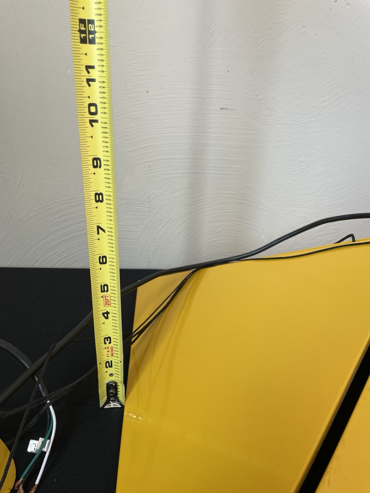 Vintage Hanging Lamp by Rodney Kinsman for Bieffeplast Postmodern Italy yellow