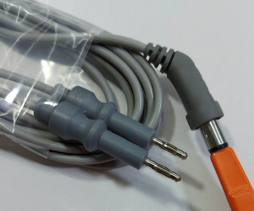 Silicone Universal Bipolar Cable Fitting Flat Plug & 2-Pin Plug (Surgimpex UK)