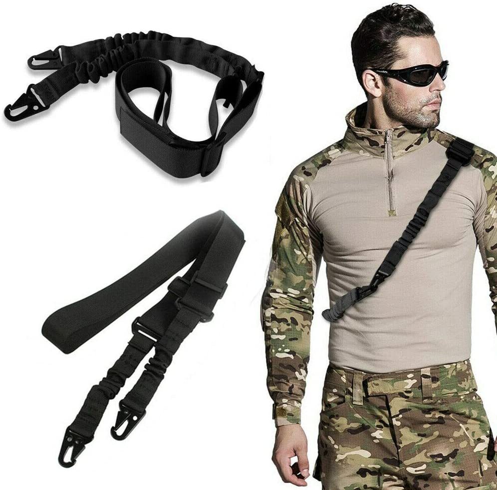 Nylon Multi-function Bungee Sling Adjustable Two Point Tactical Tool Sling Strap
