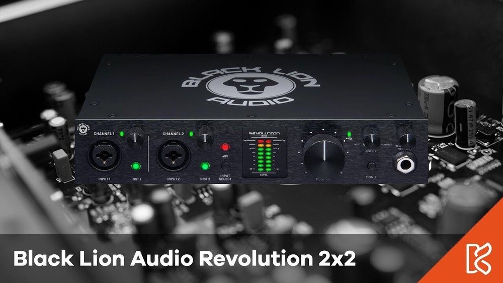Black Lion Audio Revolution 2x2 Audio Interface