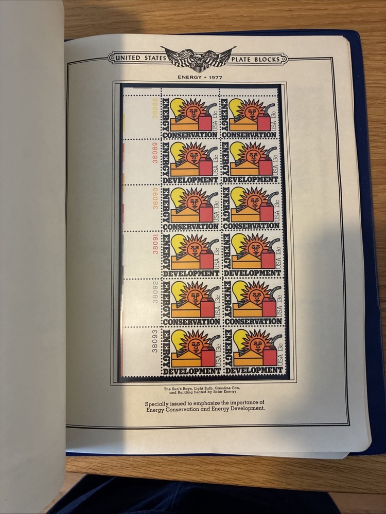 Minkus American Plate Block Album Volume V