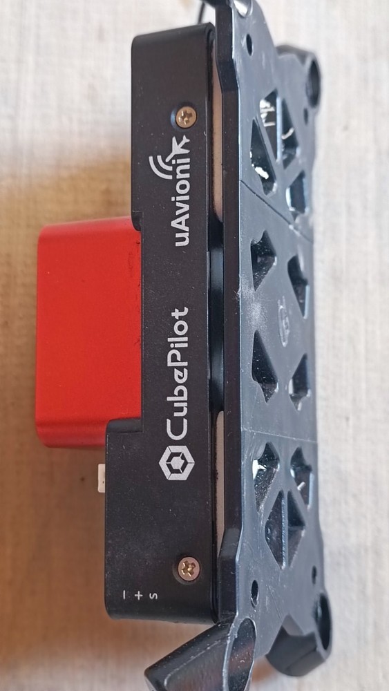 CubePilot Cube Orange+ Pixhawk 2.1 autopilot controller with carrier board.
