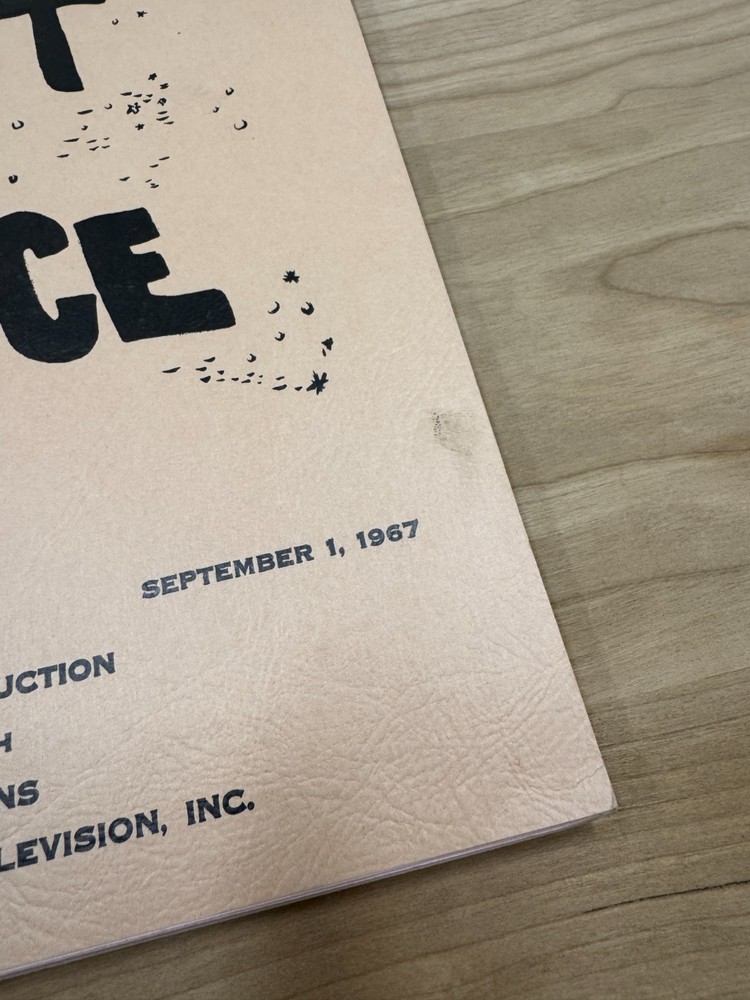 Lost in Space "The Space Creature" Original Sci Fi TV Show Script - Irwin Allen