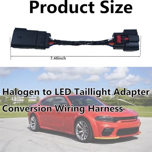 Projector Headlights AlphaRex Conversion Wiring Harness Compatible with Dodge