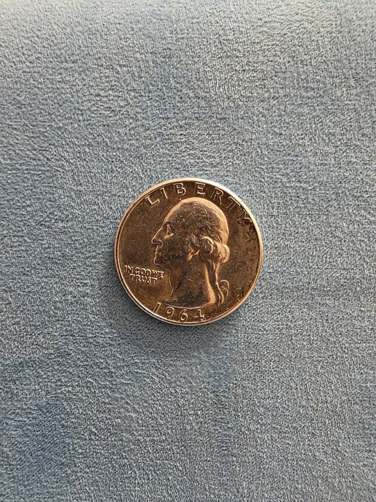 1964 – D Washington Quarter Silver