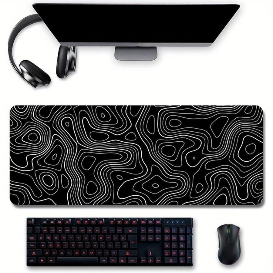 Extended Gaming Mouse Pad Large Size 31.5'' x 11.8'' Computer Keyboard Mat
