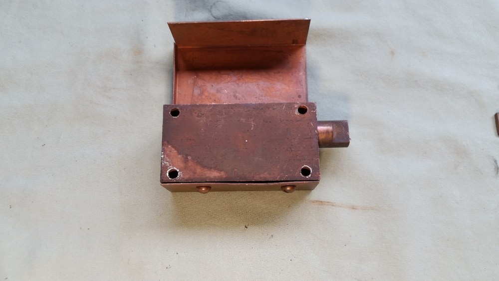 Unknown Brand Safe Relocker, Brass Finish