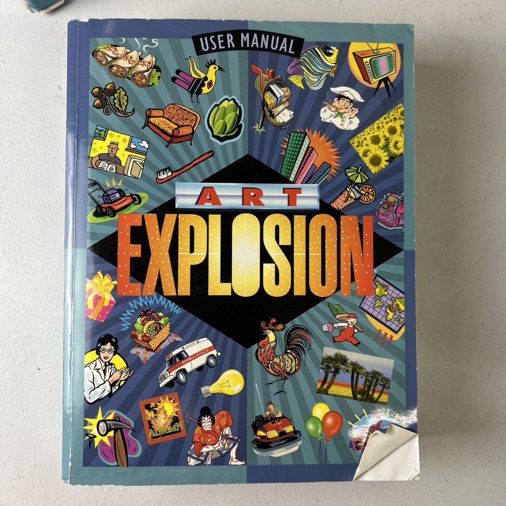 Nova Development Art Explosion 600000 Windows CDs & Manual