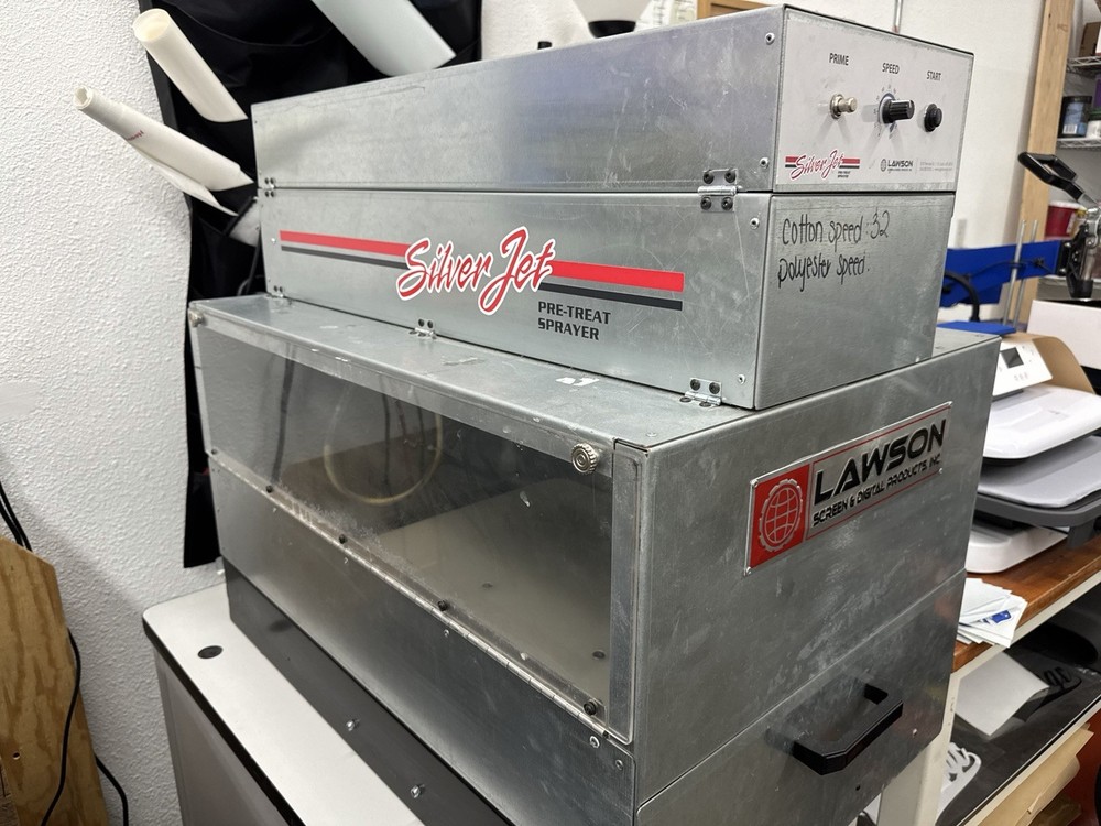 Silver Jet Pre-Treat Machine