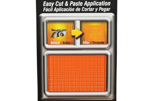 Grid Pattern Auto Lens Repair Kit () Amber