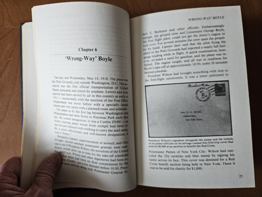 Airmail Antics By Fred Boughner (1988 hardcover)