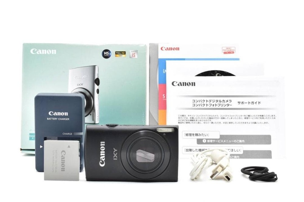 Canon IXY 600F Black Compact Digital Camera Excellent Condition