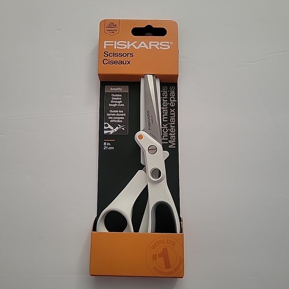 Fiskars Amplify 8" Mixed Media Shears Scissors
