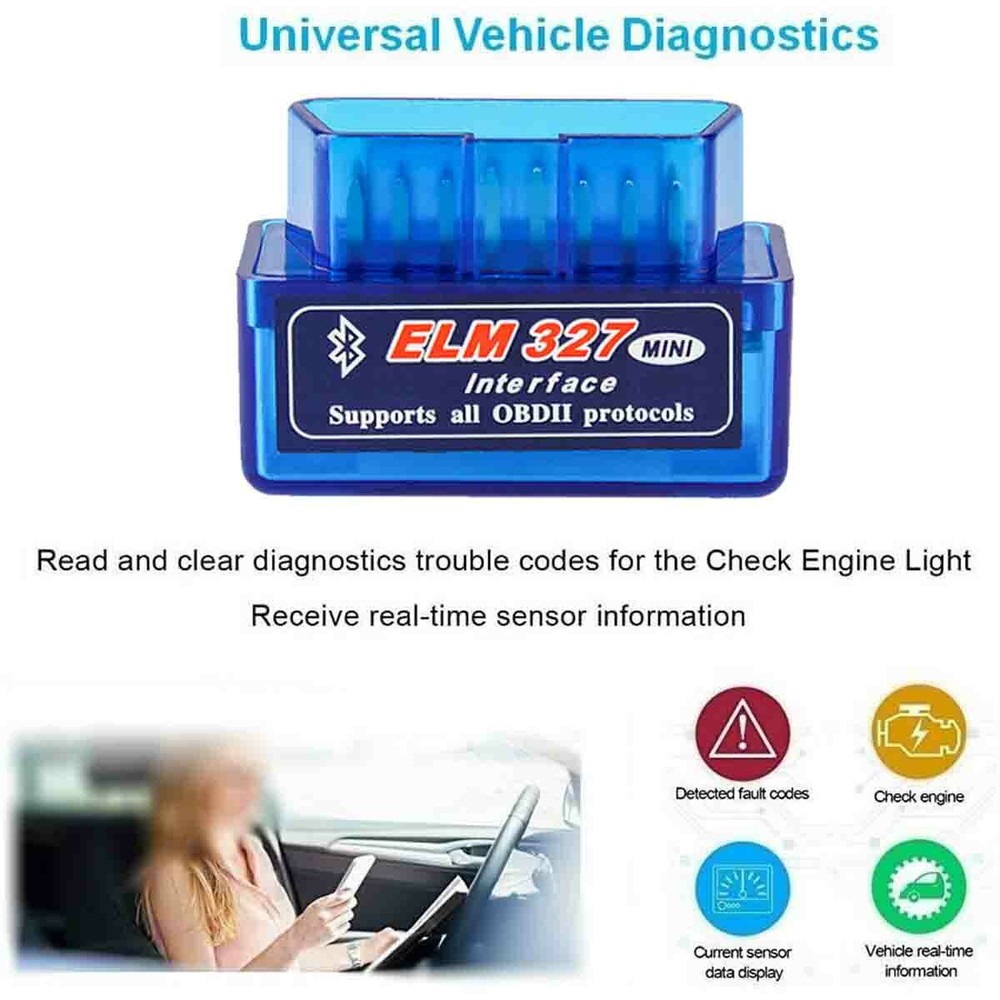ELM327 OBD2 Car and Truck Read Tools, For Android, Windows, IOS system