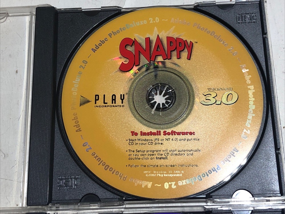 Snappy 3.0 Software 3 Disc Set