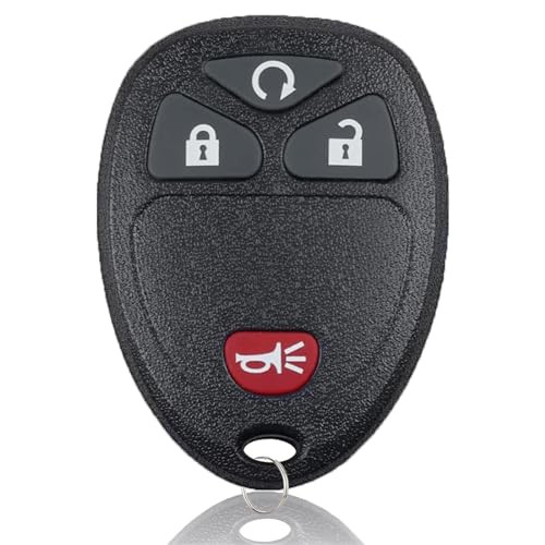 Key Fob Keyless Entry Remote Control Compatible with Chevy Silverado 4Btn, 1PC