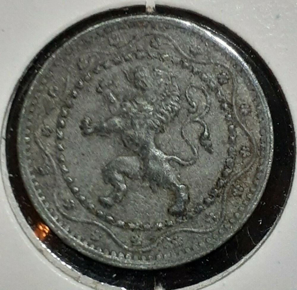 1916 5 CENTIMES BELGIUM