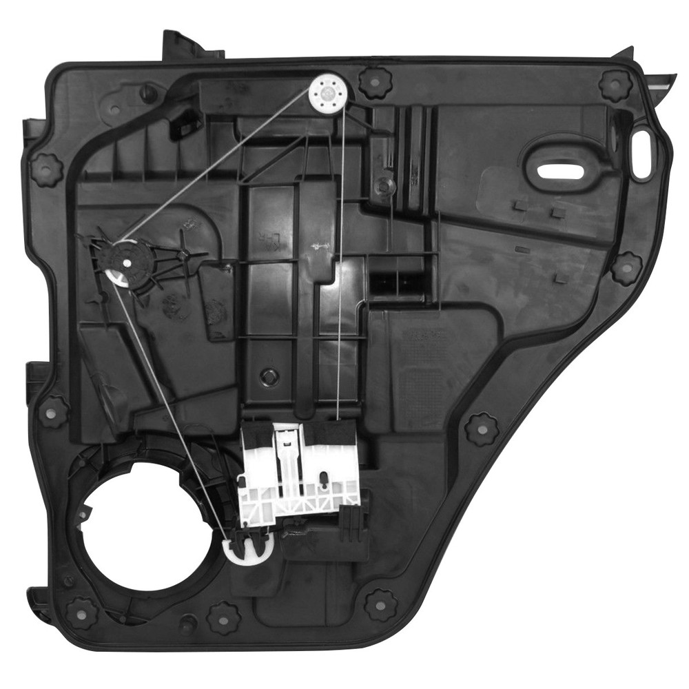 Power Window Regulator with Motor & Panel for Dodge Nitro 07-11 Rear Left Driver