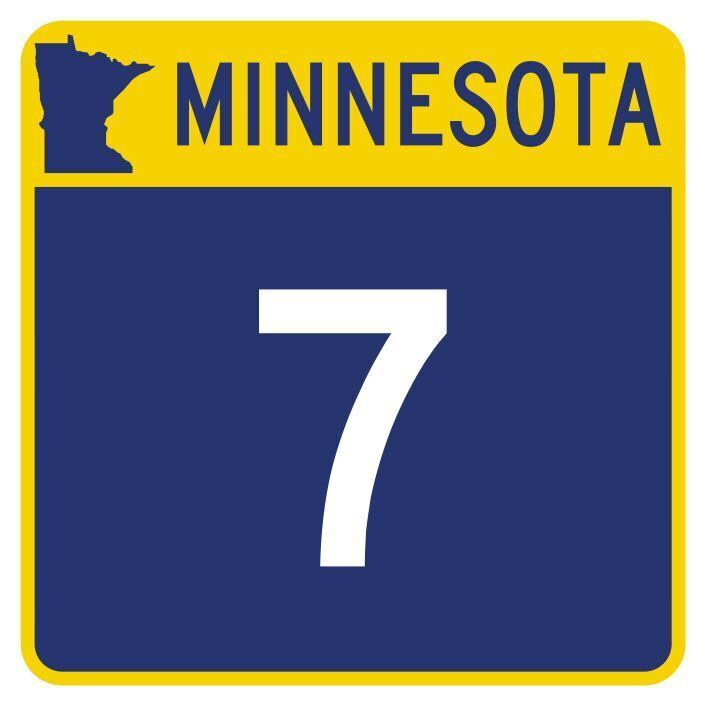Minnesota State Highway 7 Sticker Decal