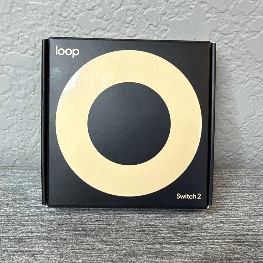 Loop Switch 2 Earplugs Gold Noise Reduction New Open Box