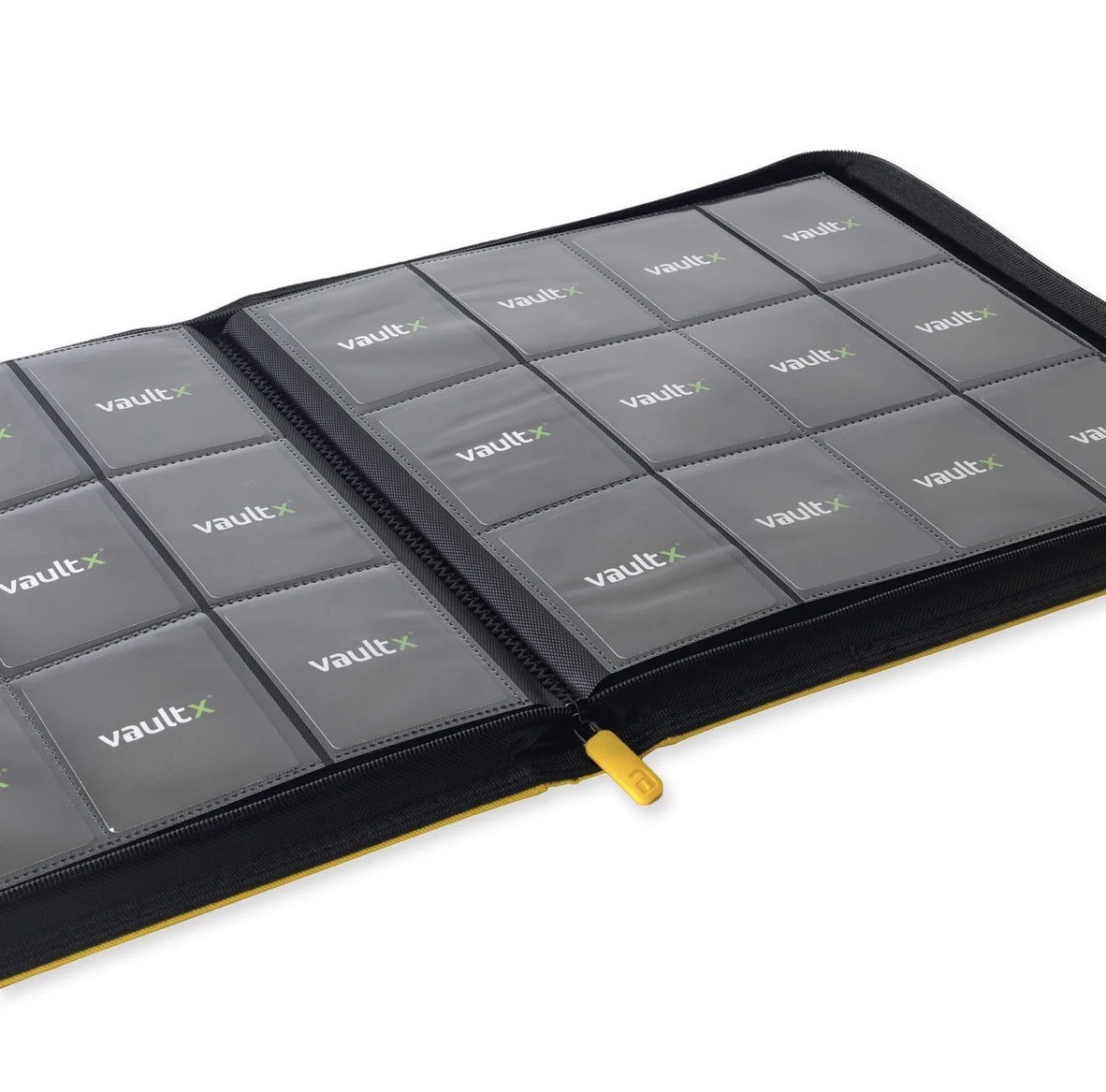 Vault X Yellow 12-Pocket Xl Ascended Heroes Master Set Binder(made To Order)
