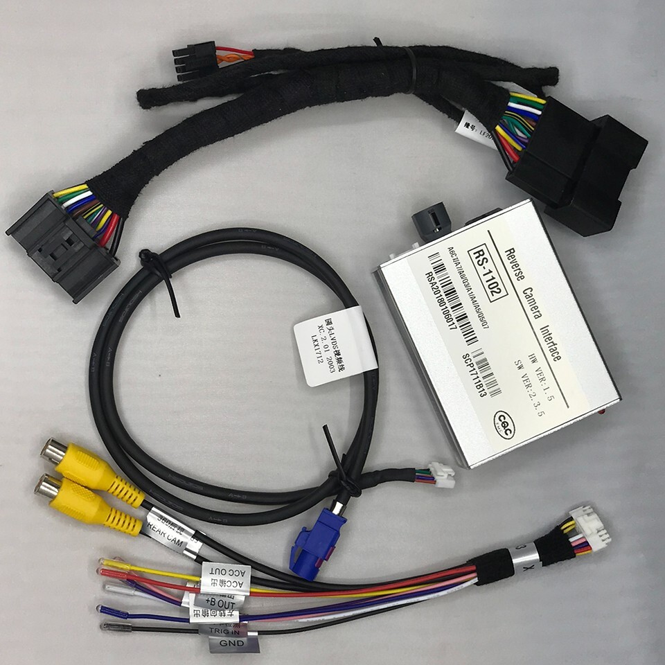 For Audi A1 RMC 2010 Reverse Backup Camera Interface Kit With Parking Guidelines