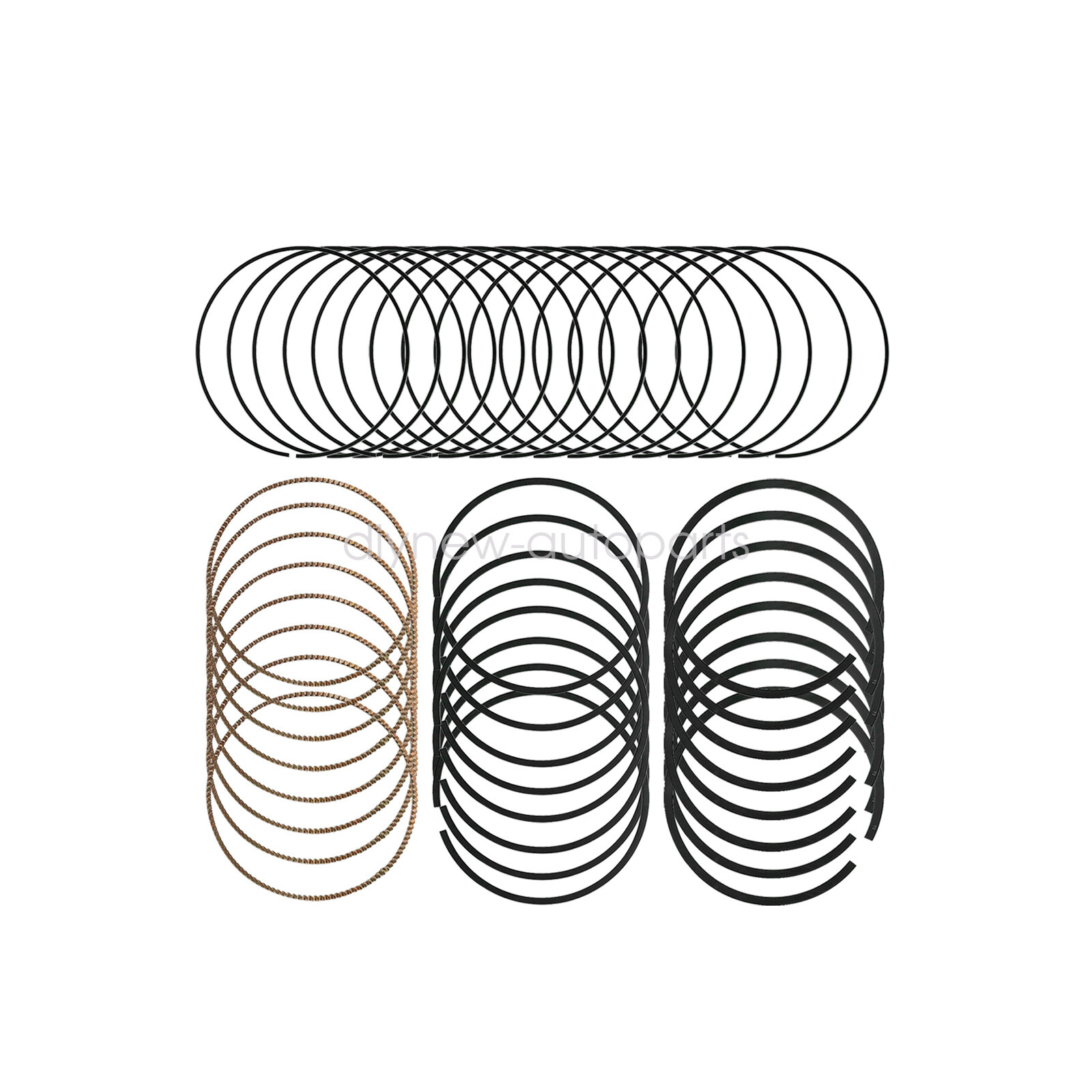 New Piston Rings Fits 09-16 Chrysler Aspen Dodge 1500 2500 Jeep Ram 5.7L HEMI