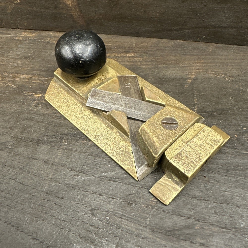 Vintage Brass Side Plane - Possibly Hand Made