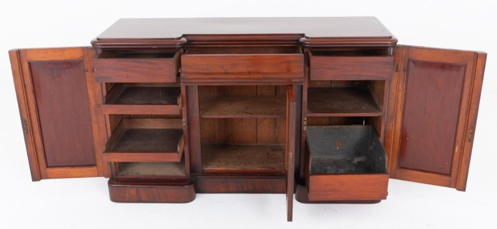 Victorian Sideboard Server Mahogany 1860