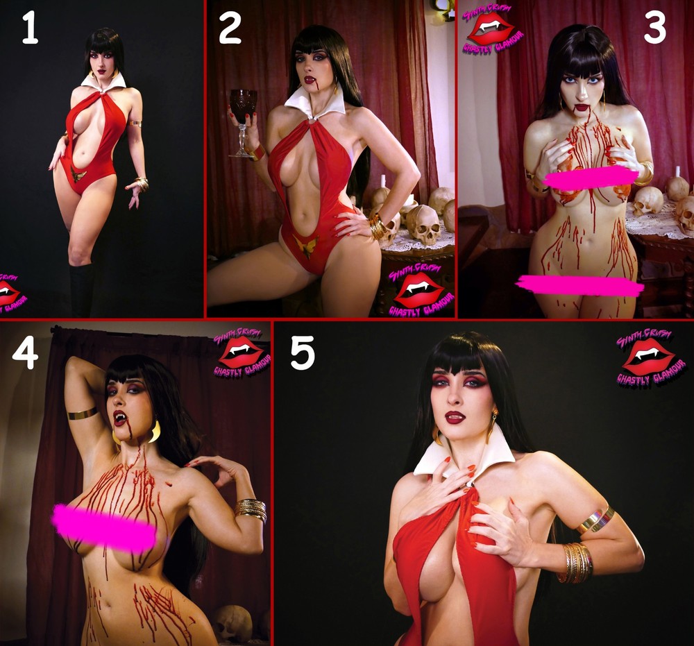 Vampirella Signed Cosplay Print