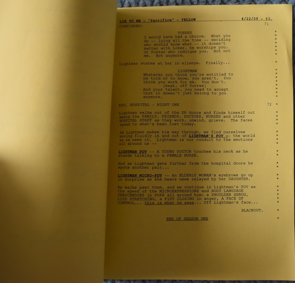1999 "Newsbreak" Original Script Screenplay Final Draft