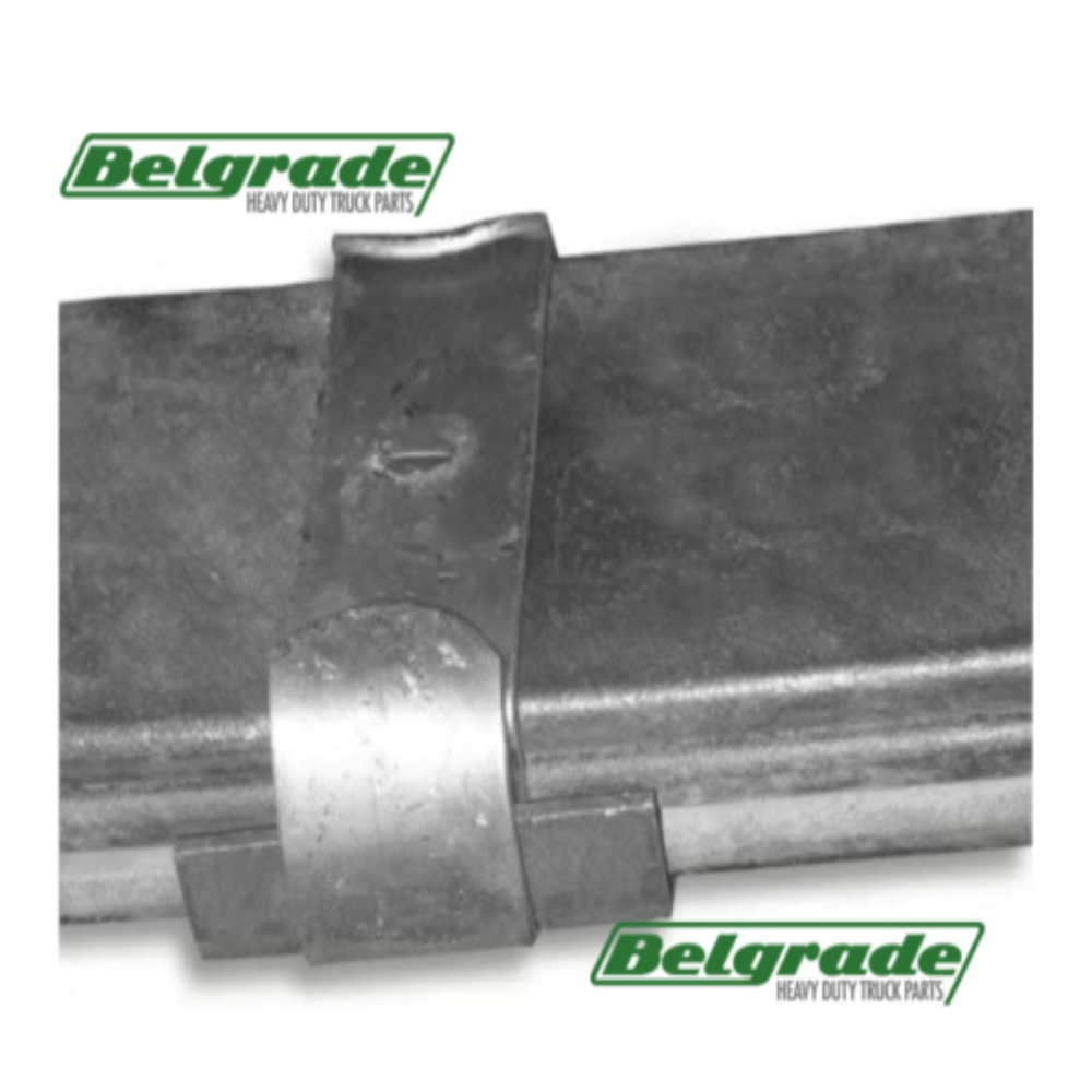Leaf Spring Bend Repair Clip with Cap 2-1/2in 4 Pack