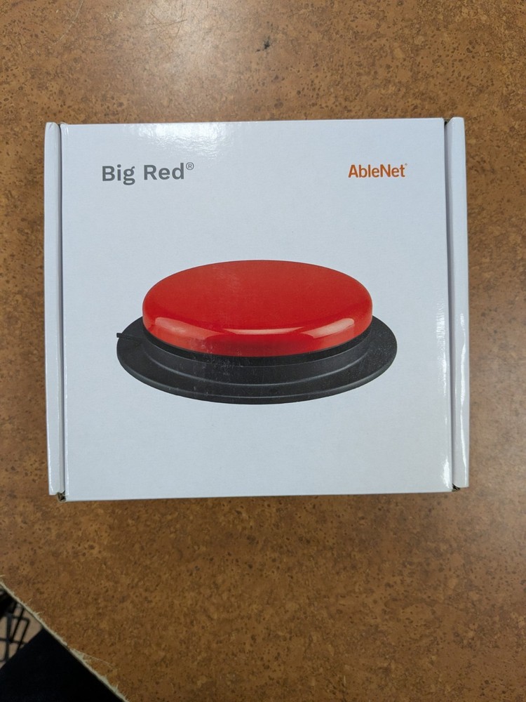 AbleNet Big Red Switch - Large 5 Inch Durable Assistive Technology Switch Button